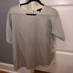 J CREW STRIPED BLOUSE